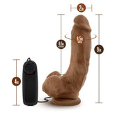 Loverboy - The Boxer 9 in - Vibrating Realistic Cock - Mocha
